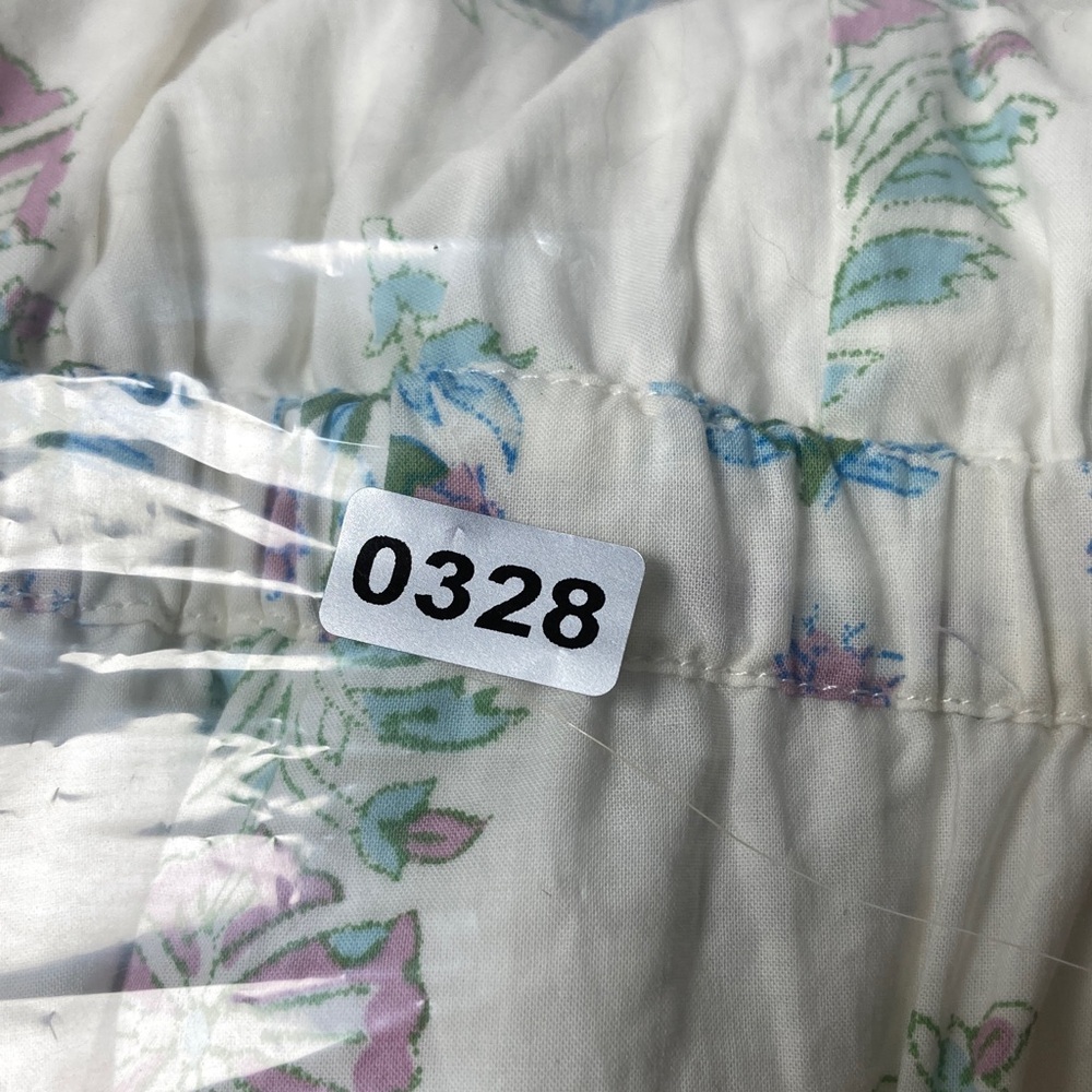 Christian Lacroix  Dress Ivory Multi Color Floral Printed A Line Size S Cotton - Picture 16 of 16